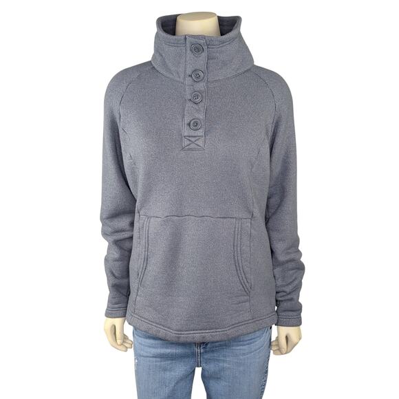 Columbia Jackets & Blazers - Columbia Women's Felix Peak Pullover L Sweater Knit Fleece Gorpcore Heather Gray